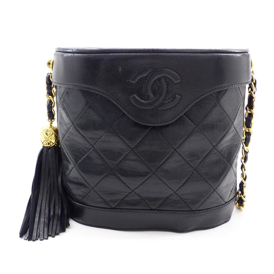 CHANEL シャネル マトラッセ チェーンショルダーバッグ フリンジ 
