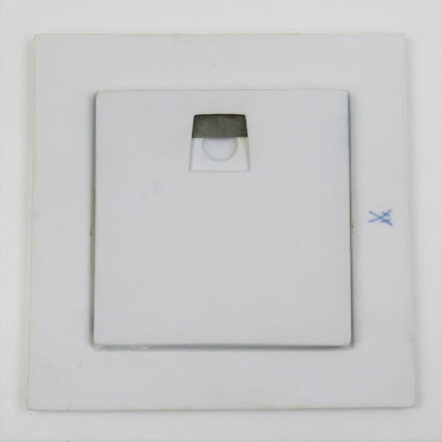 マイセン 2.マイセン ザビーネ ワックス inv.SW 虫 草花 立体陶板画