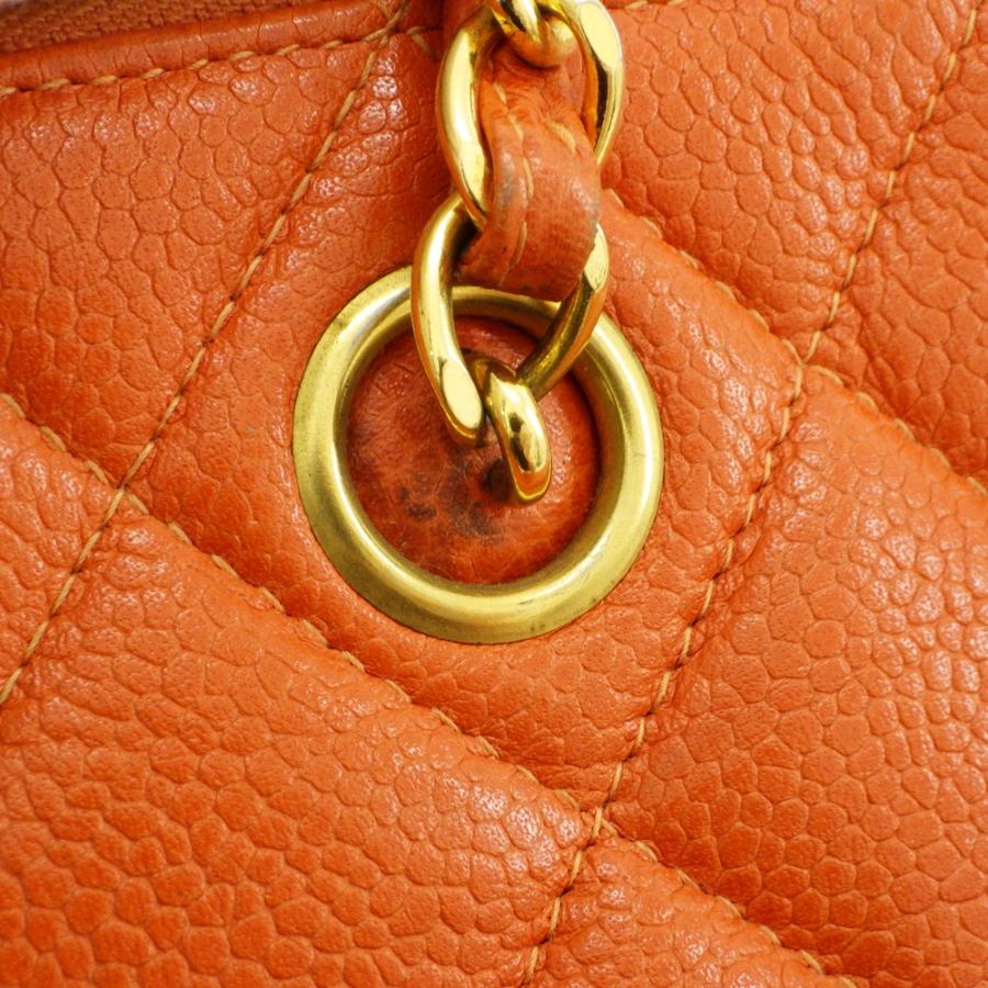 CHANEL シャネル マトラッセ キャビアスキン チェーントートバッグ 