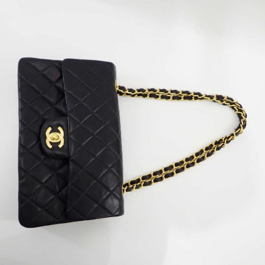 CHANEL シャネル マトラッセ23 ダブルフラップ ラムスキン