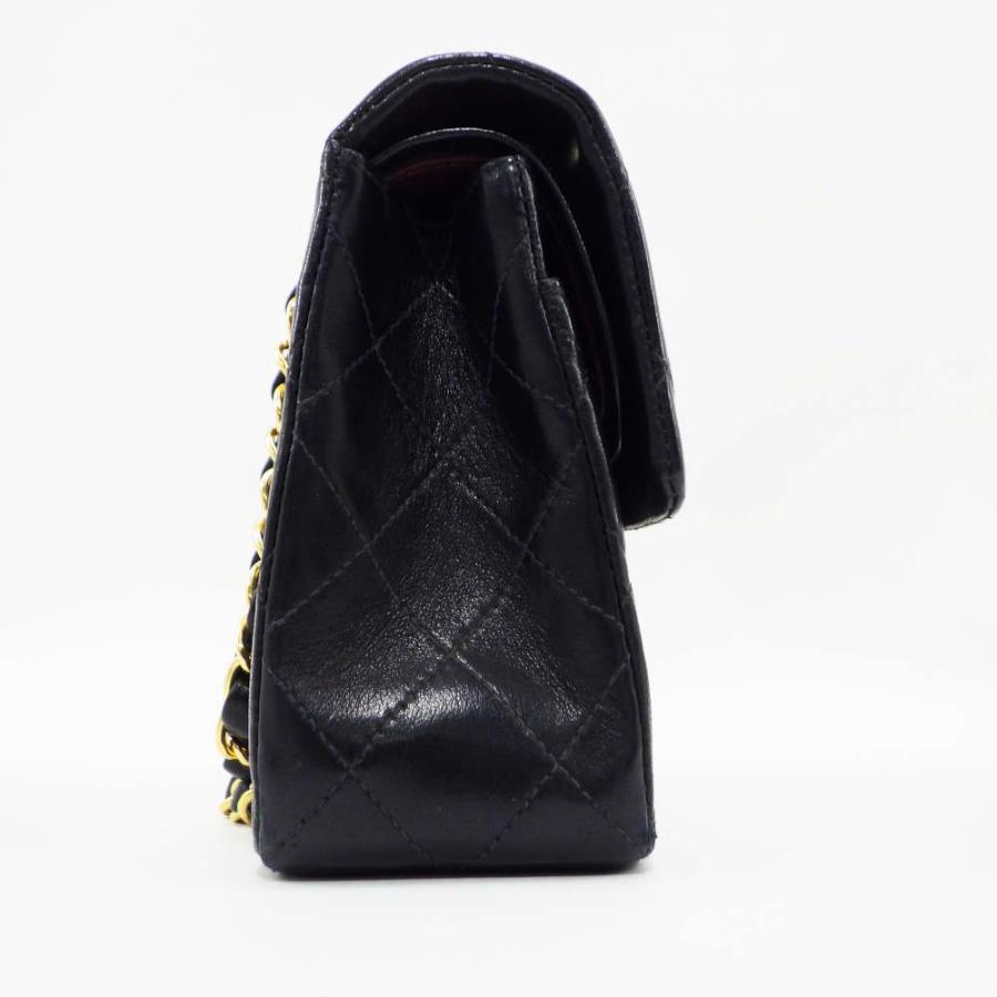 CHANEL シャネル マトラッセ23 ダブルフラップ ラムスキン チェーン