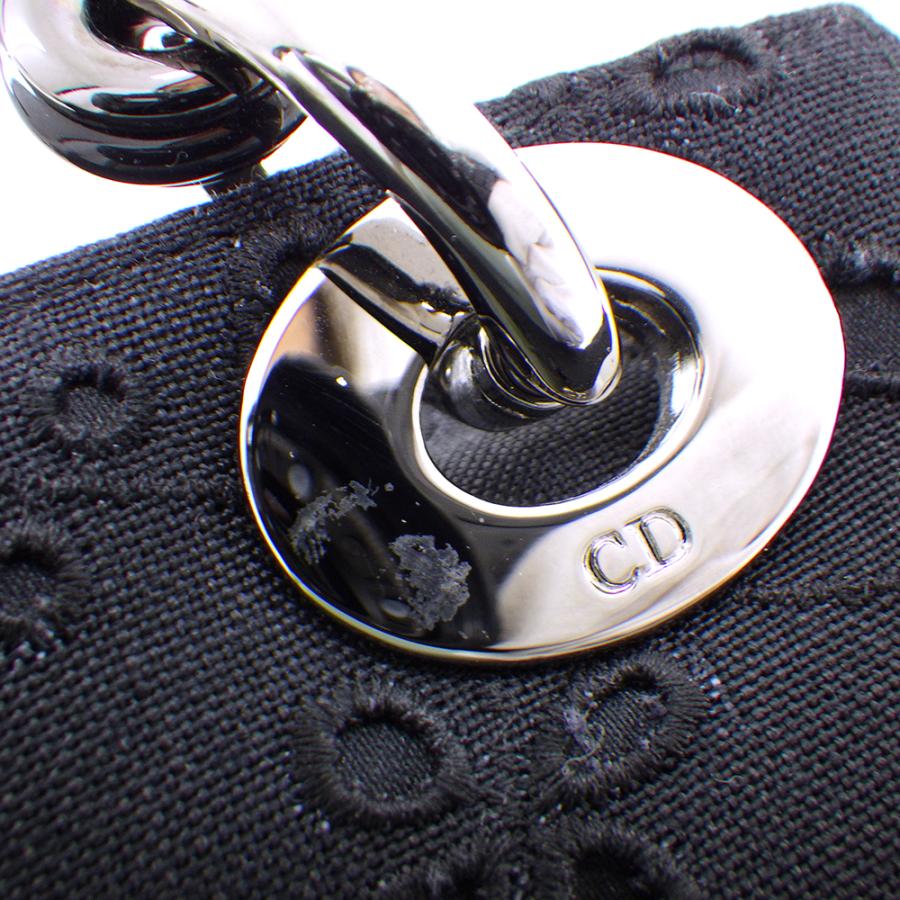 Dior ディオール ミニ レディディオール ハンドバッグ キャンバス 