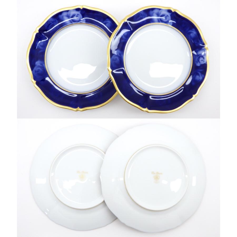 美品 Okuratouen 大倉陶園 ホワイトローズ トリオ ペア 計6点 箱付き