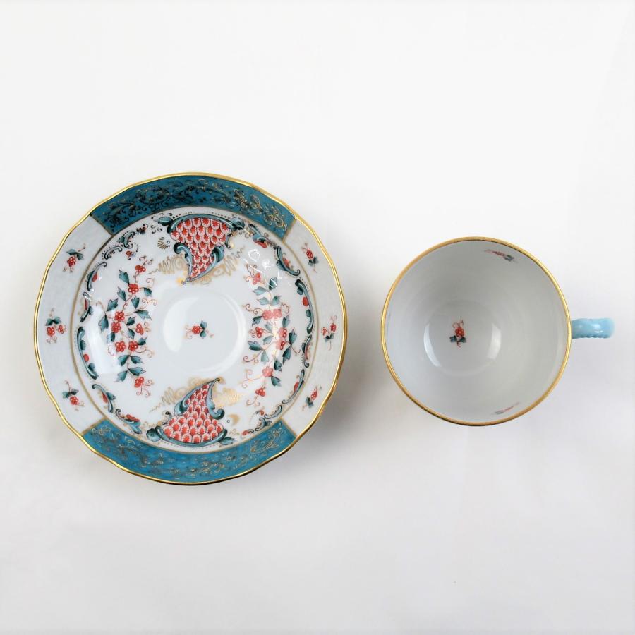 ヘレンド 6.HEREND トゥッピーニの角笛 (TCA) カップ＆ソーサー