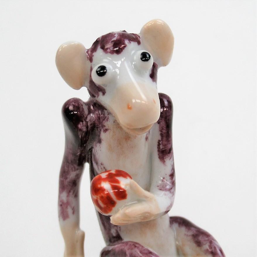 マイセン Meissen 手びねり人形 干支シリーズ 83258「申(サル マイセン Meissen 手びねり人形 干支シリーズ 83258「申(サル