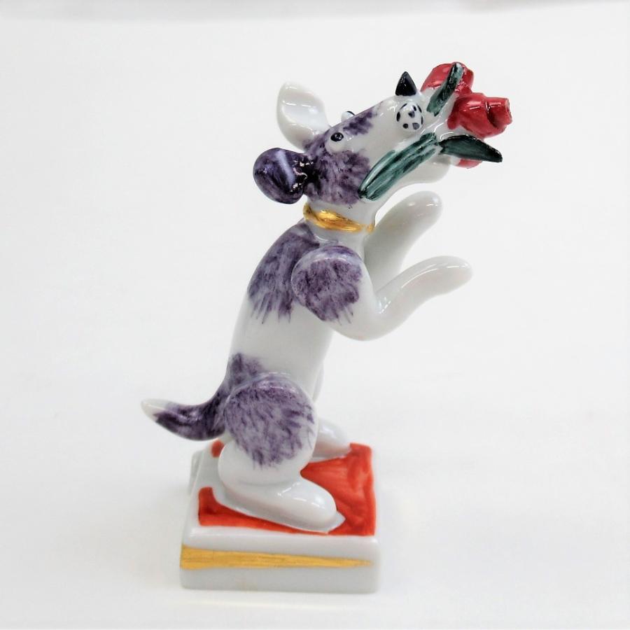 マイセン Meissen 手びねり人形 干支シリーズ 83357「戌(イヌ