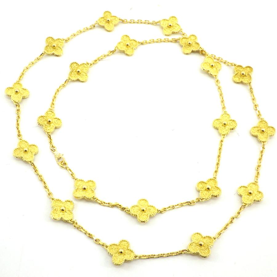 ヴァンクリーフ＆アーペル ヴィンテージ アルハンブラ ロング