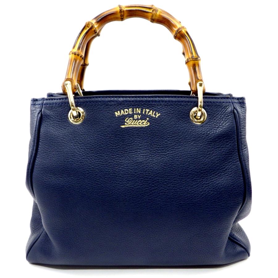 GUCCI グッチ バンブー ショッパー スモール ハンドバッグ 2way  