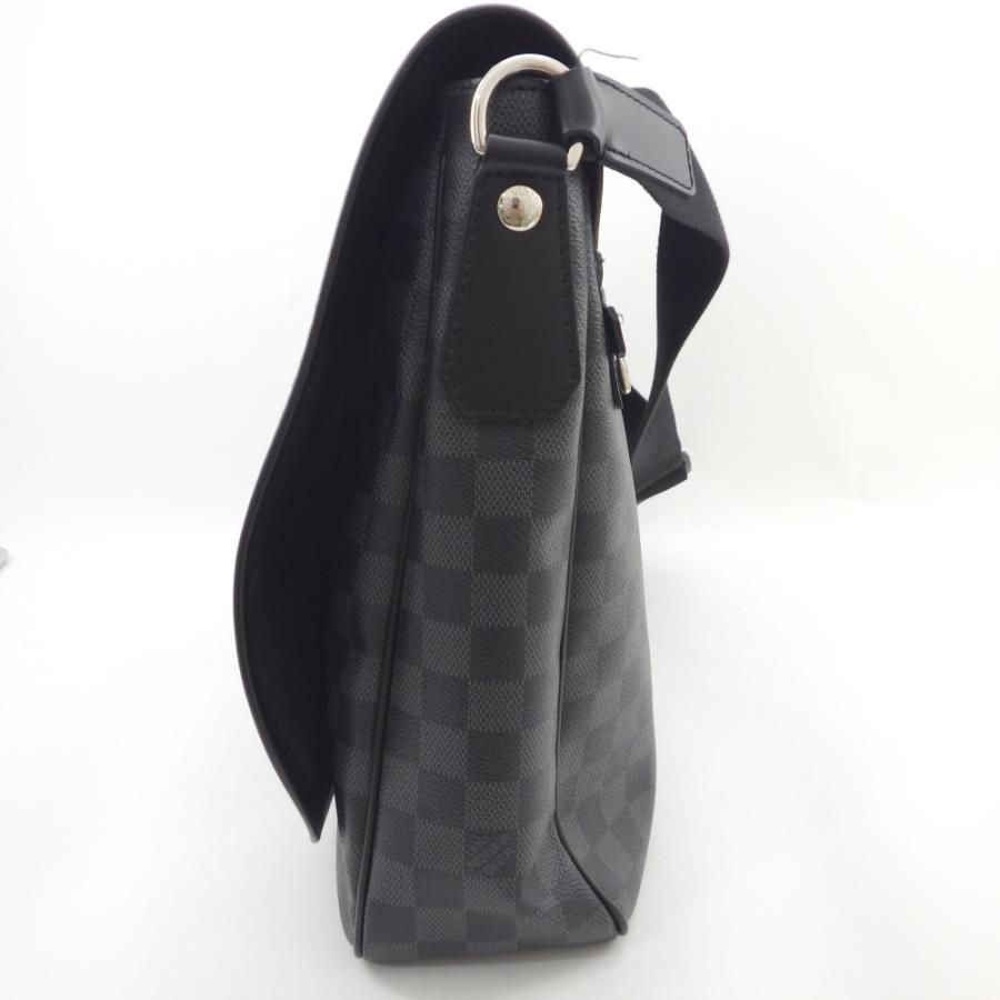 ルイヴィトン ダミエグラフィット　ショルダーバッグ ダニエルGM　ブラック LOUIS VUITTON ルイ・ヴィトン ダミエ グラフィット ダニエル GM