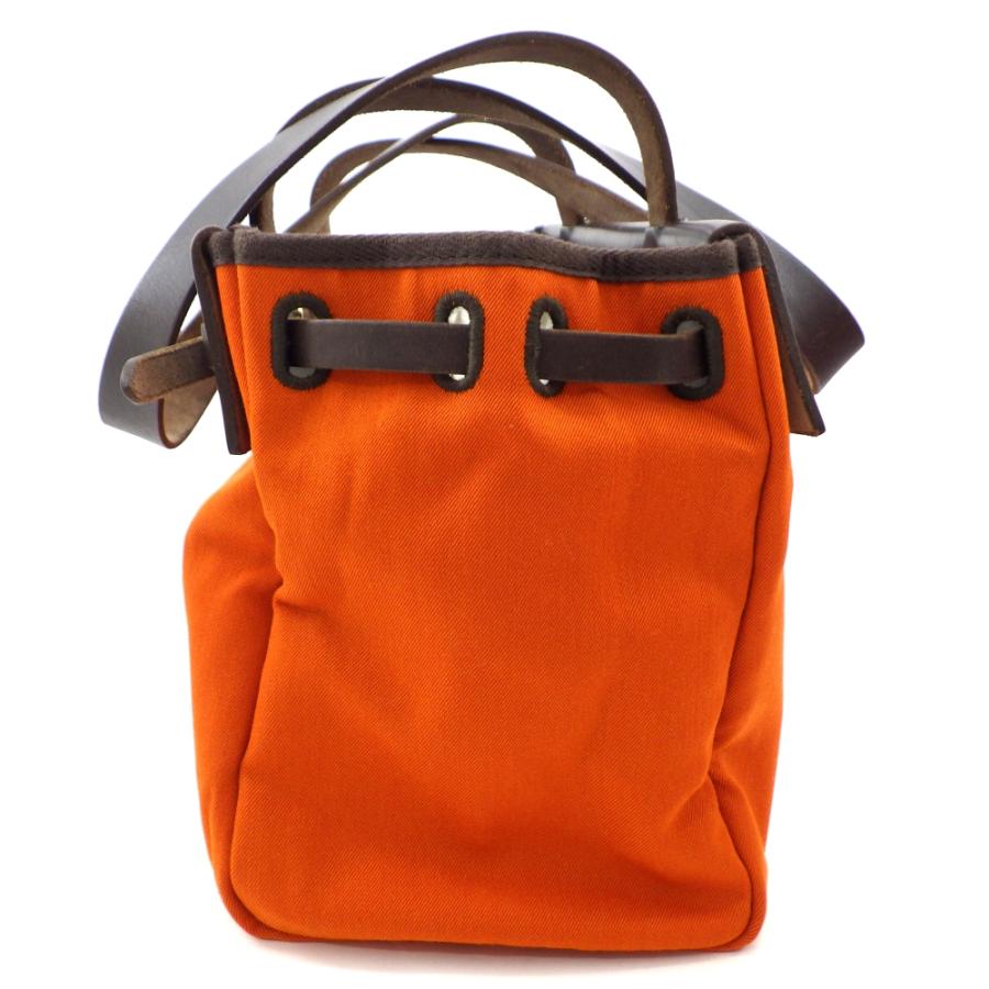 HERMESエールカバスオレンジ、レッド