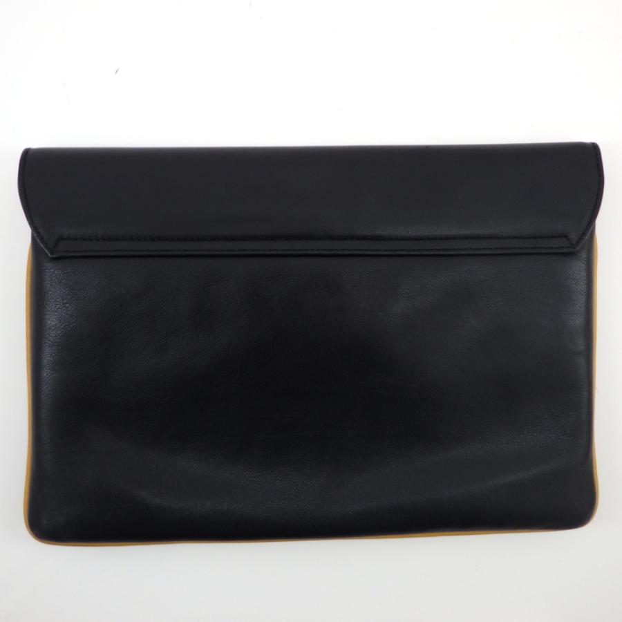 CELINE セリーヌ 馬車金具 クラッチバッグ ヴィンテージ カーフ M06  