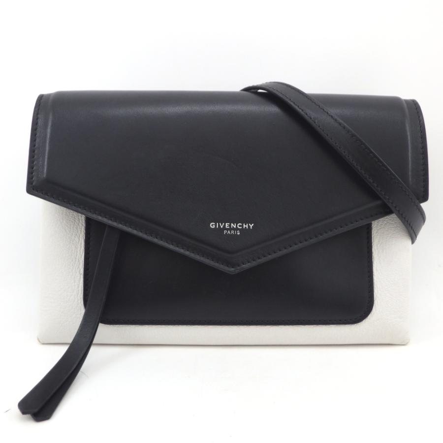 Givenchy ジバンシー ショルダーバッグ デュエット カーフ ブラック ホワイト クロスボディ BB05462796 バイカラー  1557455【B商品】 :1557455:ブランドショップ FUKUCHAN - 通販 - Yahoo!ショッピング