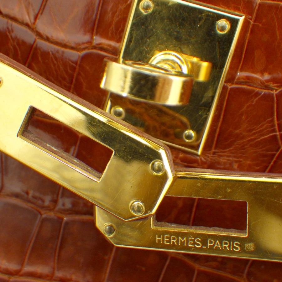 HERMES エルメス ミニケリー20 ハンドバッグ クロコダイル HERMES エルメス ミニケリー20 ハンドバッグ クロコダイル