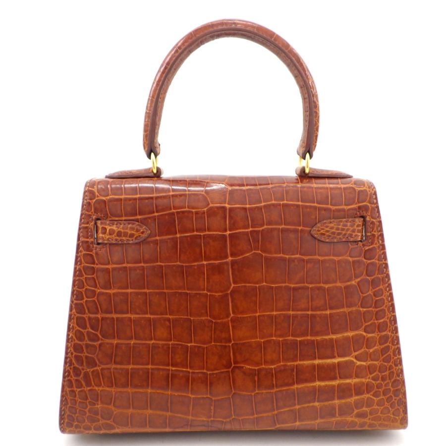 HERMES エルメス ミニケリー20 ハンドバッグ クロコダイル HERMES エルメス ミニケリー20 ハンドバッグ クロコダイル