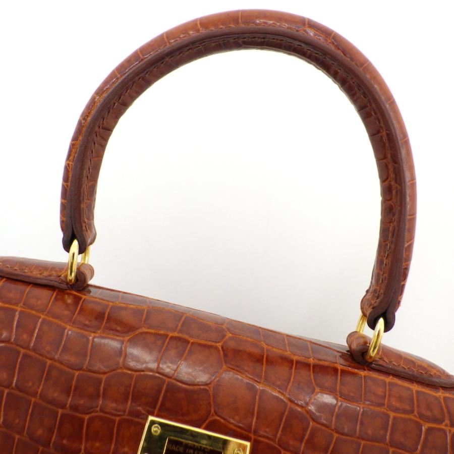 HERMES エルメス ミニケリー20 ハンドバッグ クロコダイル HERMES エルメス ミニケリー20 ハンドバッグ クロコダイル