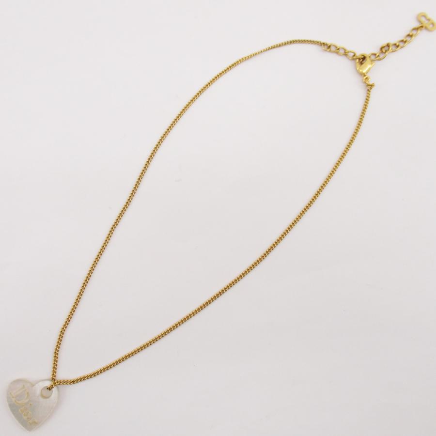 Christian Dior クリスチャンディオール ネックレス ハートモチーフ GP