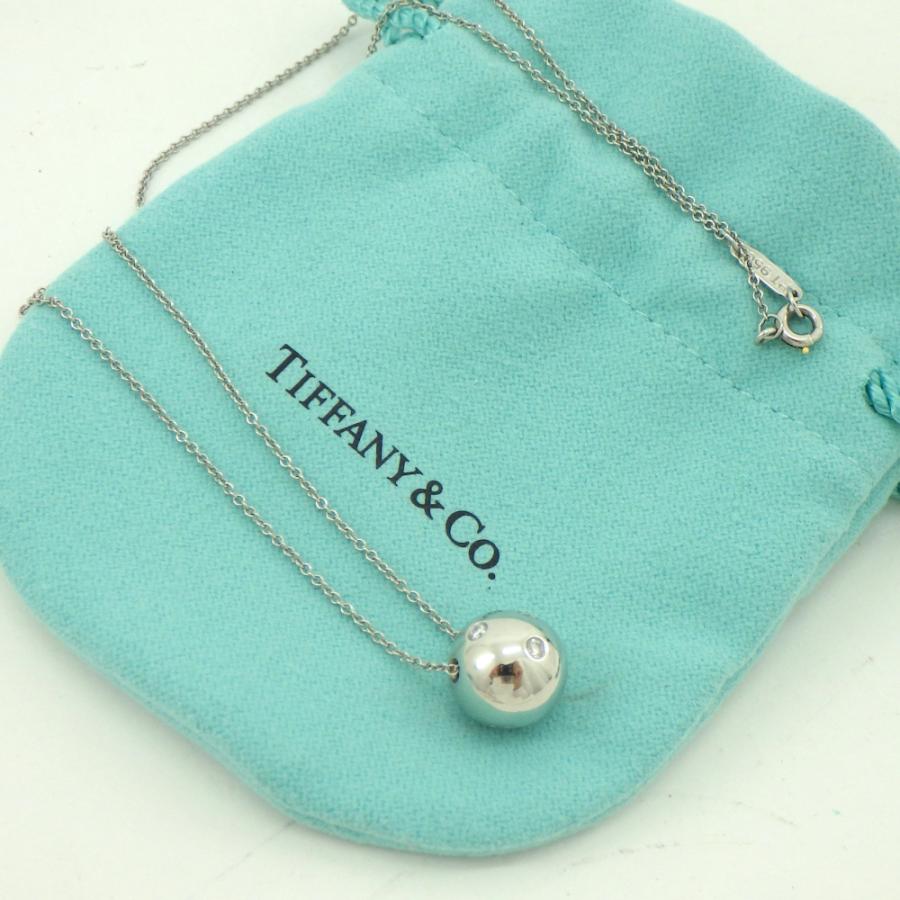 TIFFANY&Co. ティファニー ドッツ ボール ネックレス 6P ダイヤ