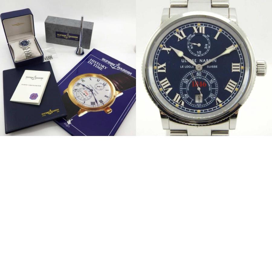 Ulysse Nardin ユリス・ナルダン マリンクロノメーター 1846 263-22 SS