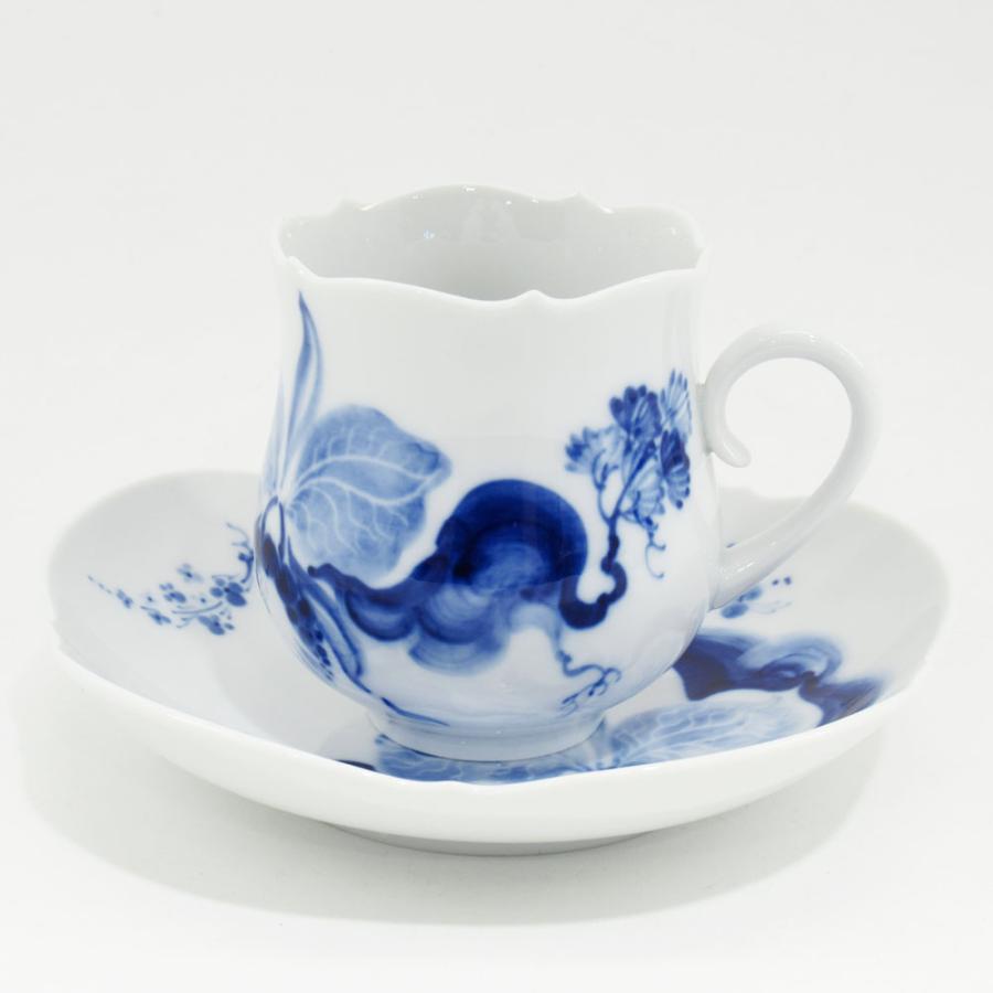 マイセン Meissen ブルーオーキッド カップ＆ソーサー コーヒーポット