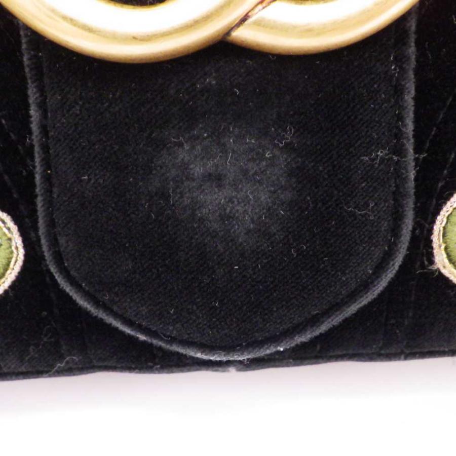 GUCCI（グッチ） GGマーモント チェーンショルダーバッグ ベルベット