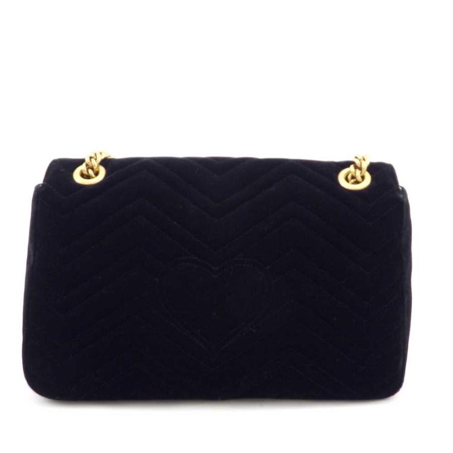 GUCCI（グッチ） GGマーモント チェーンショルダーバッグ ベルベット