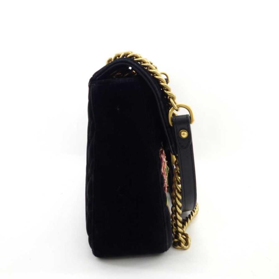 GUCCI（グッチ） GGマーモント チェーンショルダーバッグ ベルベット
