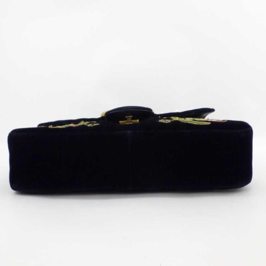 GUCCI（グッチ） GGマーモント チェーンショルダーバッグ ベルベット