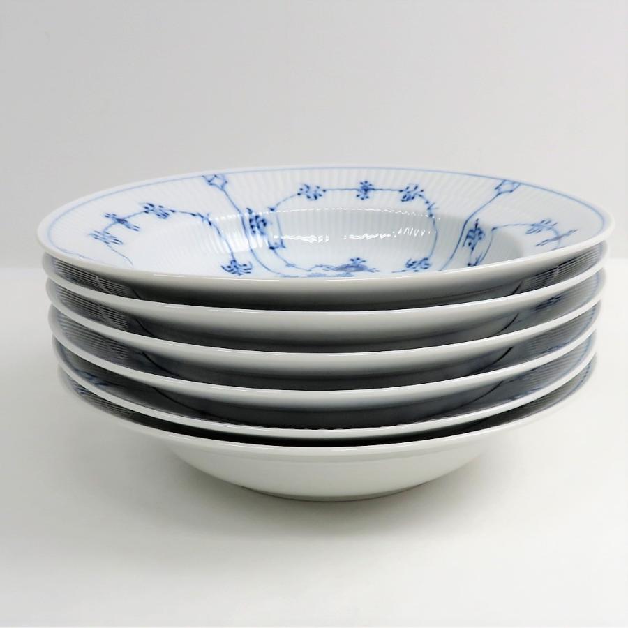 ロイヤルコペンハーゲン ブルーフルーテッド プレイン プレート 23.5cm 2