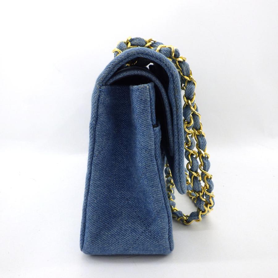 CHANEL シャネル デニム マトラッセ チェーンショルダーバッグ CHANEL シャネル デニム マトラッセ チェーンショルダーバッグ