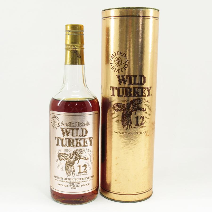ワイルドターキー　12年　リミテッドエディション　ゴールドラベル　飛翔ラベル ワイルドターキー 12年 リミテッドエディション 飛翔 ゴールドラベル