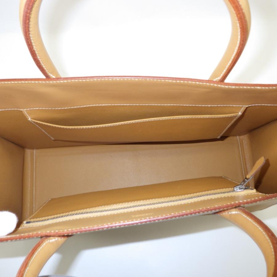 HERMES（エルメス） ホワイトバス GM ハンドバッグ □D刻印