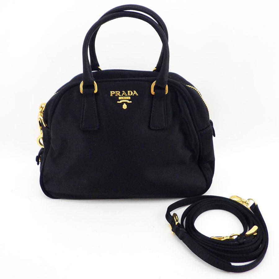 PRADA サテン ハンドバッグ　ミニバッグ PRADA サテンミニバッグ PRADA プラダ サテン ミニハンドバッグ 2Way
