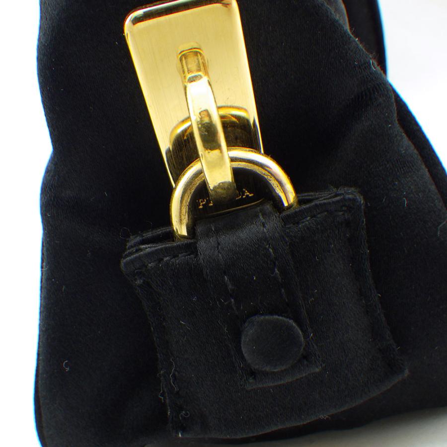 PRADA（プラダ） サテン ミニハンドバッグ 2Way ショルダーバッグ