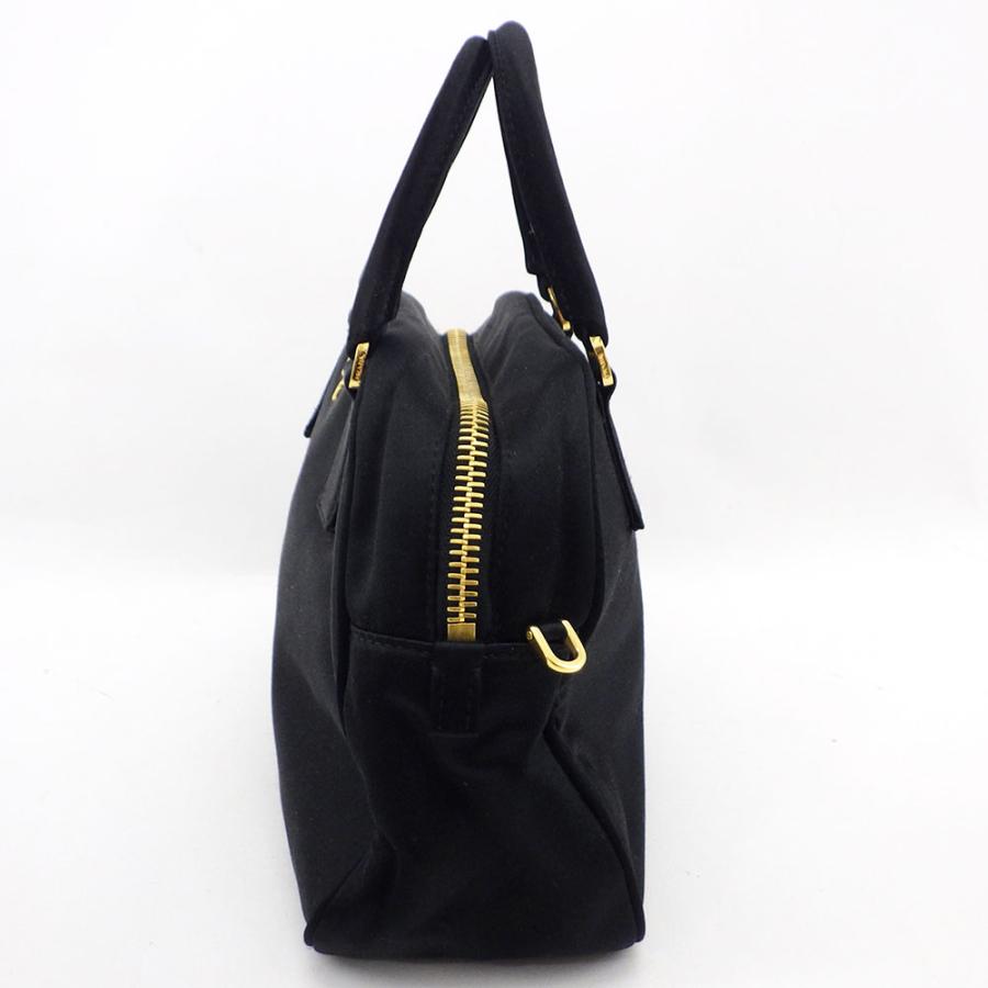 PRADA（プラダ） サテン ミニハンドバッグ 2Way ショルダーバッグ