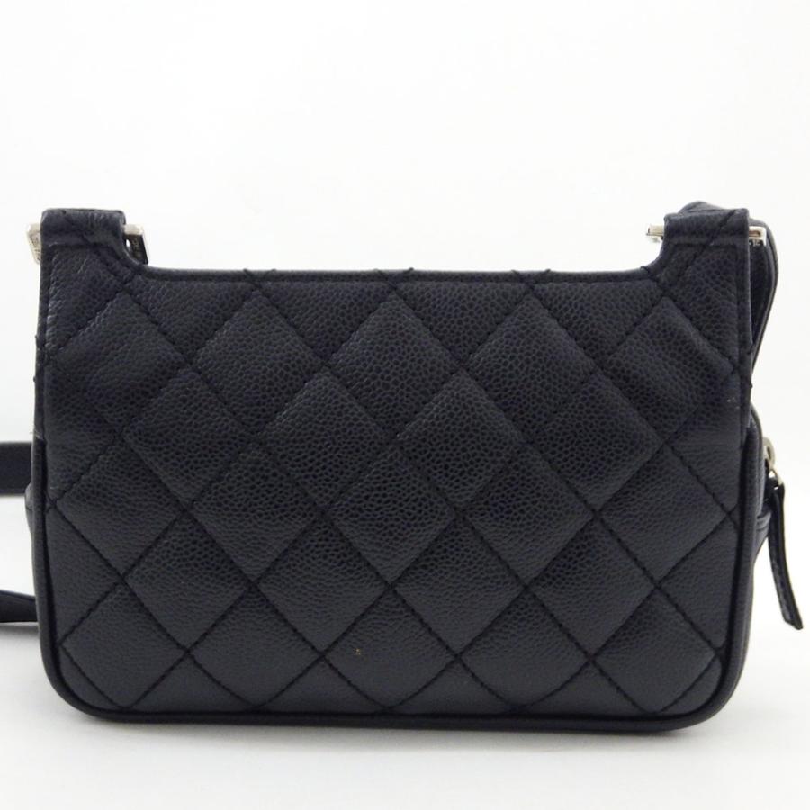CHANEL（シャネル） キャビアスキン ショルダーバッグ ココマーク