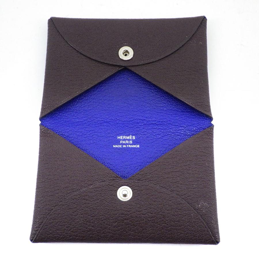 HERMES（エルメス） カードケース カルヴィ デュオヴェルソ Z刻印