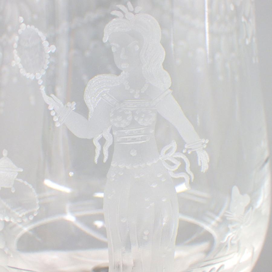 マイセン Meissen クリスタル アラビアンナイト 高さ14cm ワイングラス