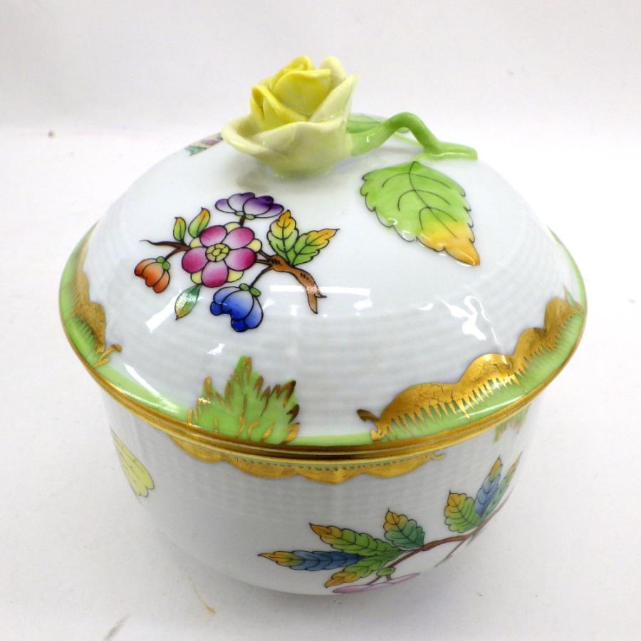 ヘレンド（HEREND） ヴィクトリアブーケ シュガーポット クリーマー