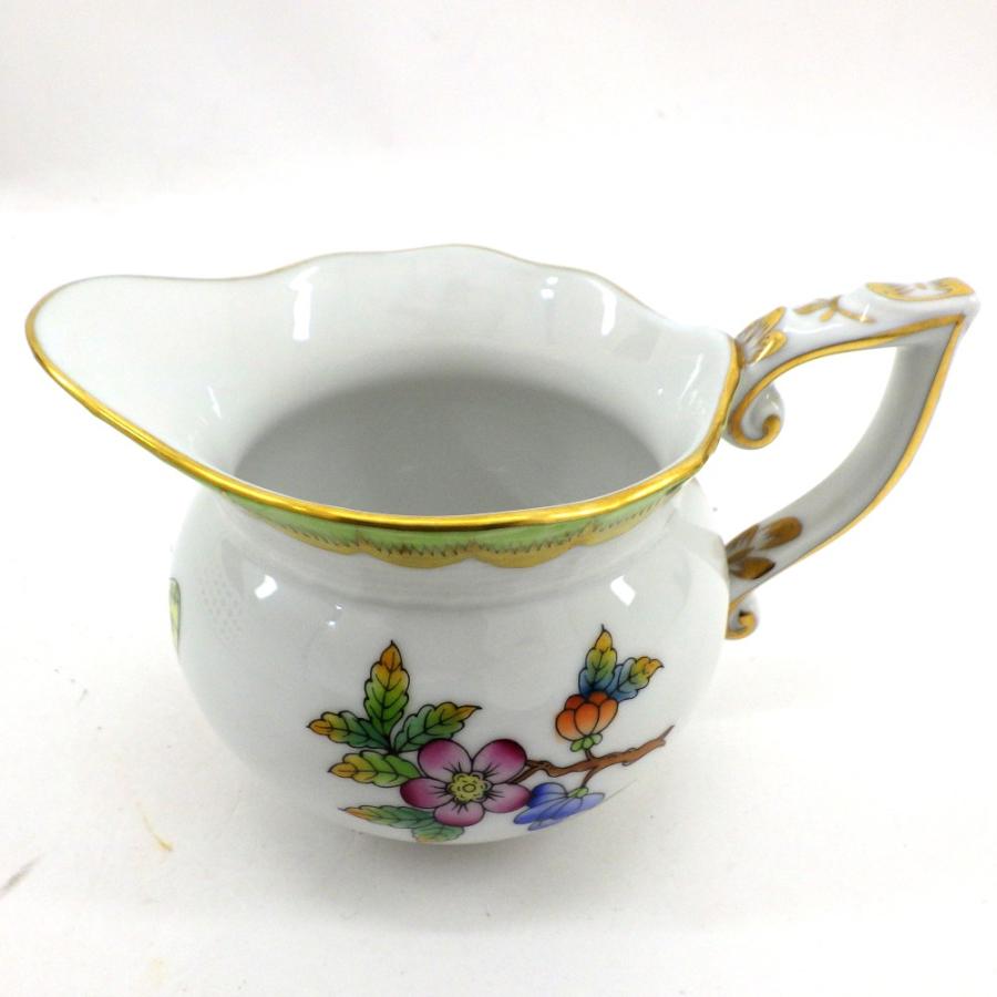 ヘレンド（HEREND） ヴィクトリアブーケ シュガーポット クリーマー