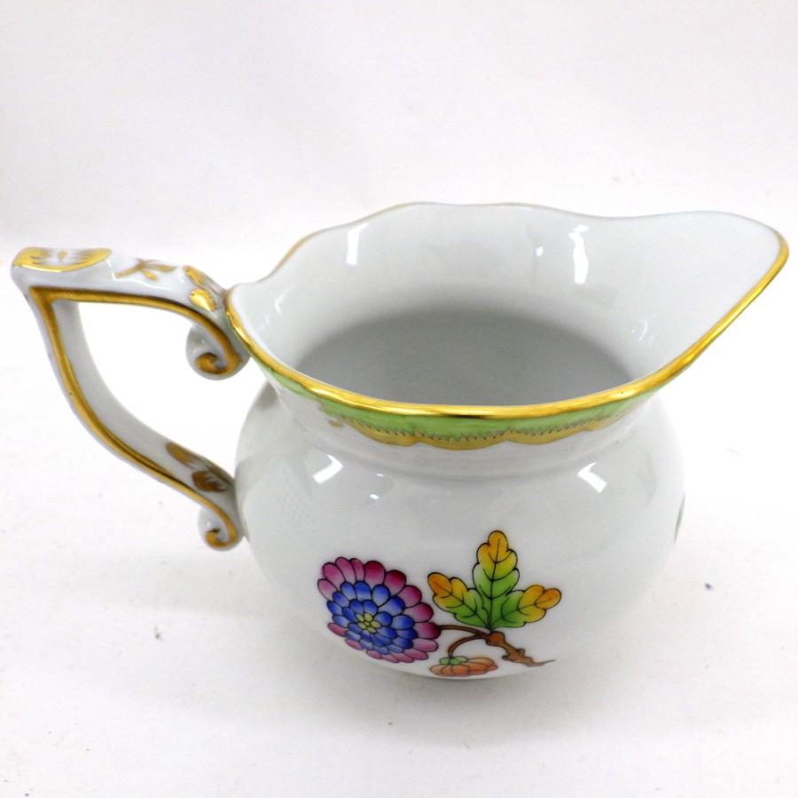 ヘレンド（HEREND） ヴィクトリアブーケ シュガーポット クリーマー