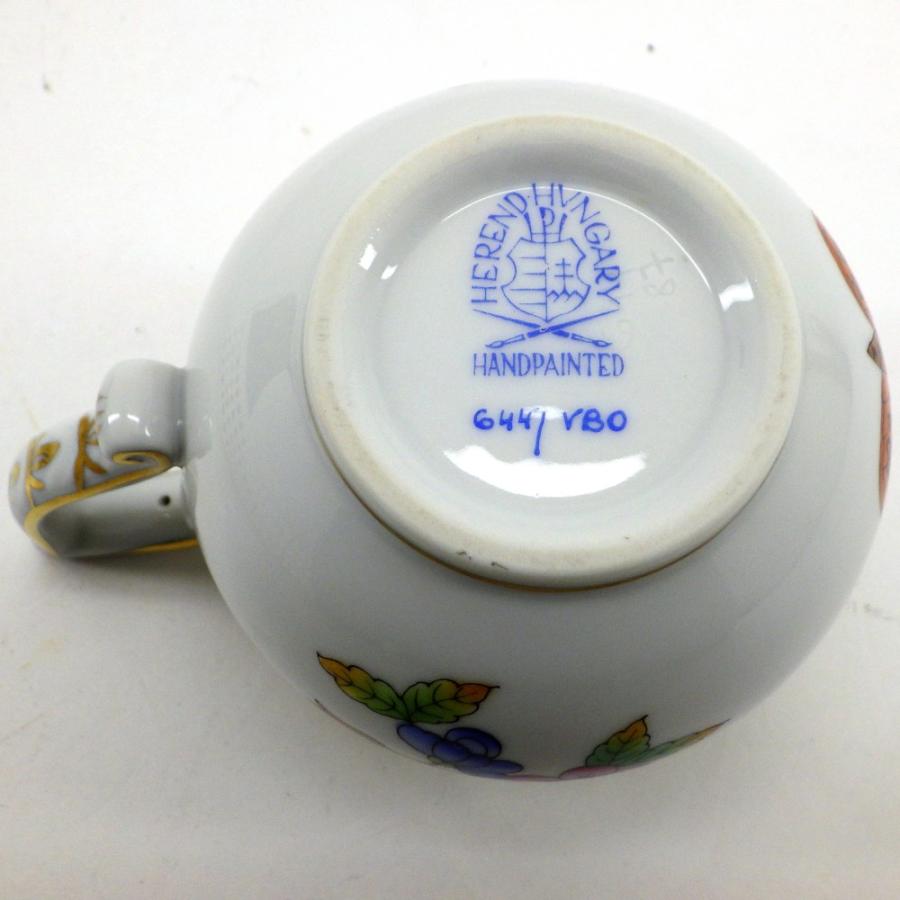 ヘレンド（HEREND） ヴィクトリアブーケ シュガーポット クリーマー