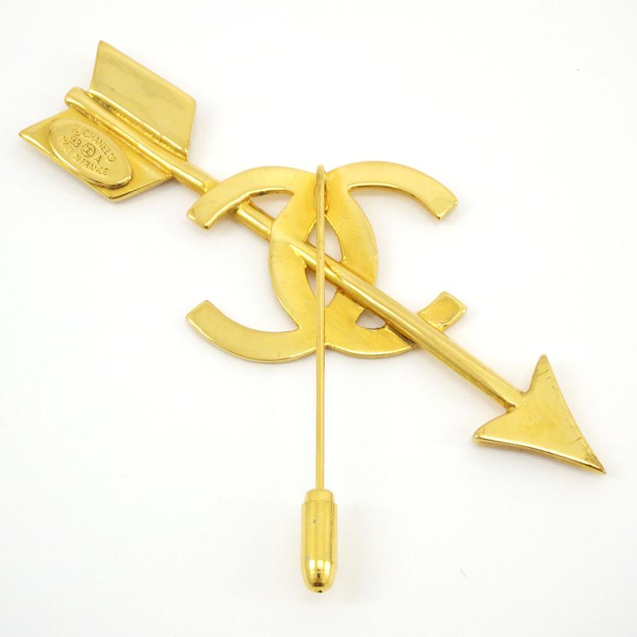 CHANEL（シャネル） ココマーク アロー ピンブローチ ヴィンテージ 93A