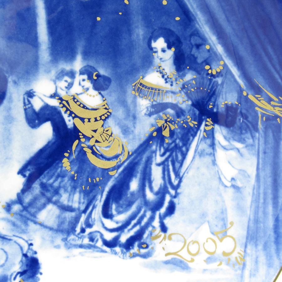 マイセン●イヤープレート2005年『ウィーン気質』 マイセン Meissen 2005年 「ウィーン気質」 イヤープレート 箱付き 美