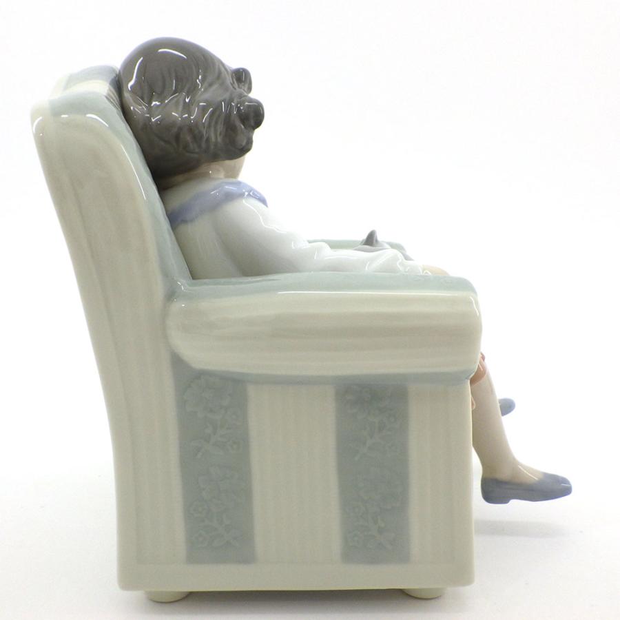 Lladro リヤドロ No.6550 「すやすや」 フィギュリン インテリア 置物