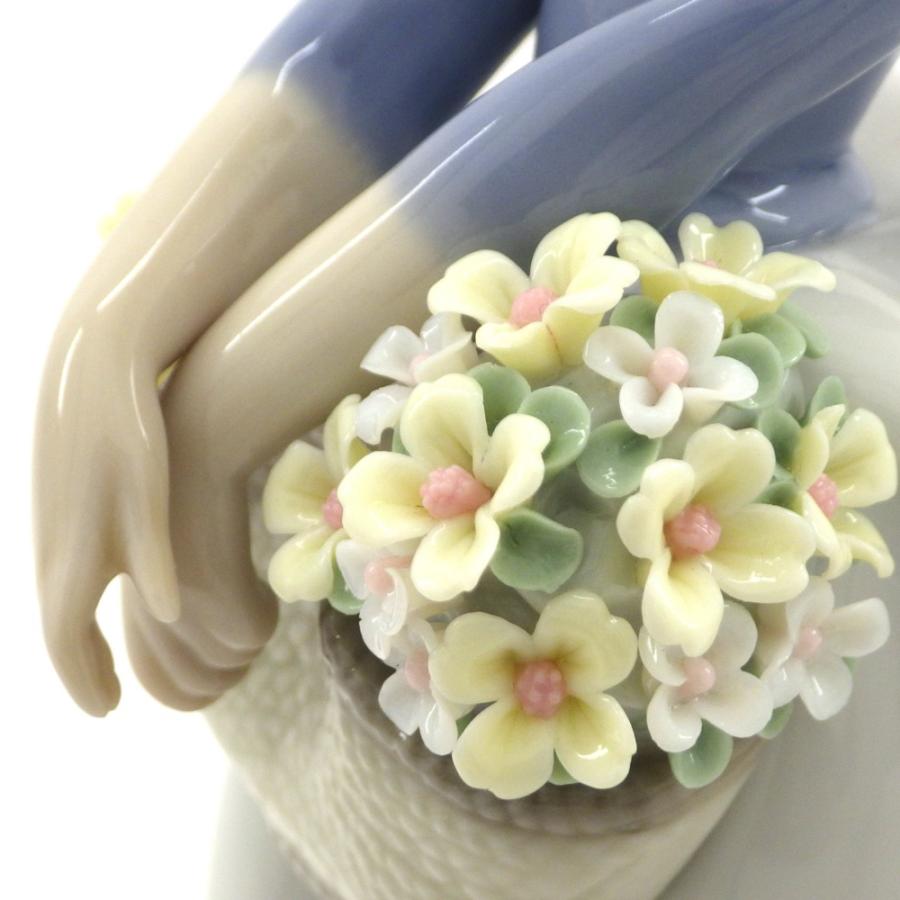 Lladro リヤドロ #5467「五月の花」 MAY FLOWERS 箱付き インテリア