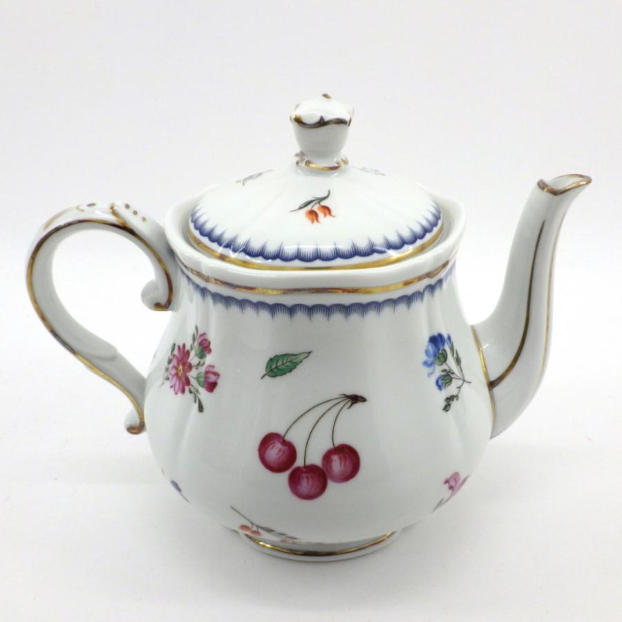 リチャードジノリイタリアンフルーツティーポット・シュガー・クリーマー