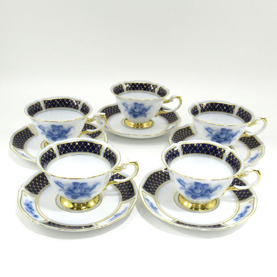 大倉陶園The Okura ブルーインペリアルカップ＆ソーサー