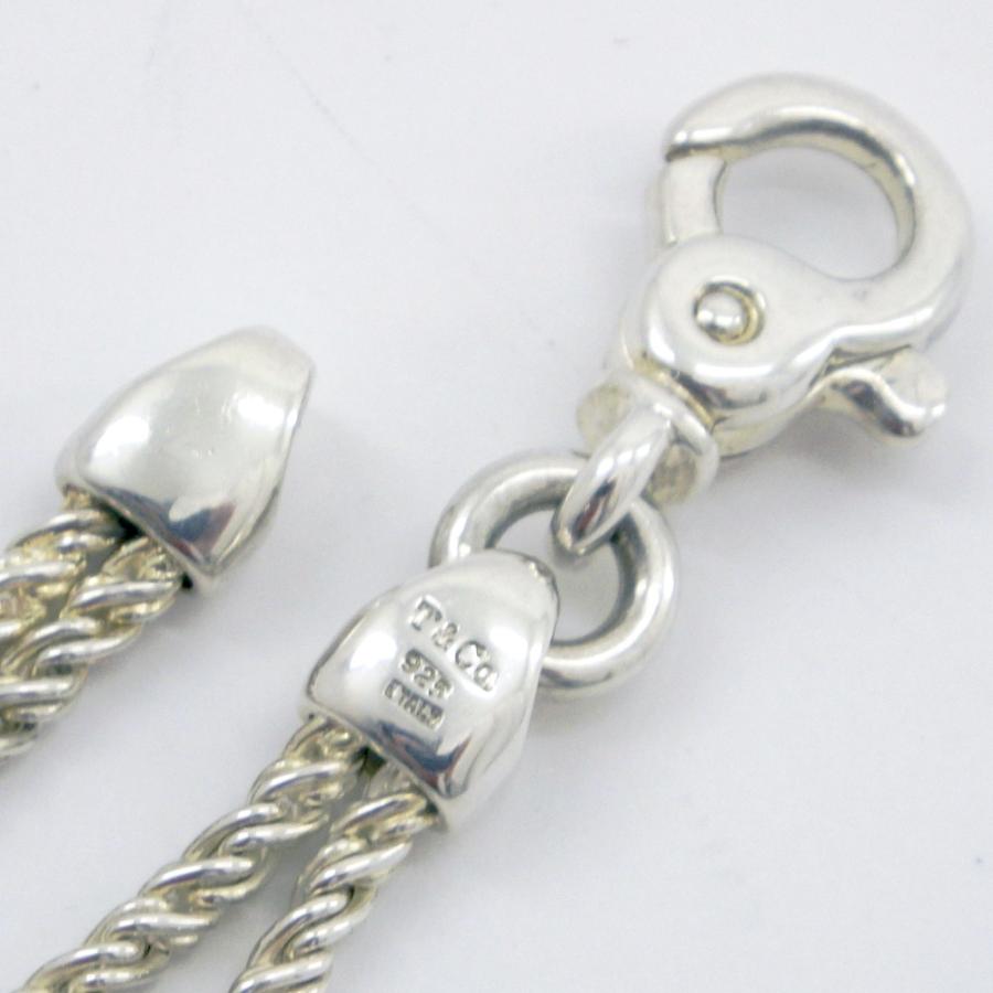TIFFANY&Co. ティファニー ダブルロープセンターノット SV925 TIFFANY&Co. ティファニー ダブルロープセンターノット SV925
