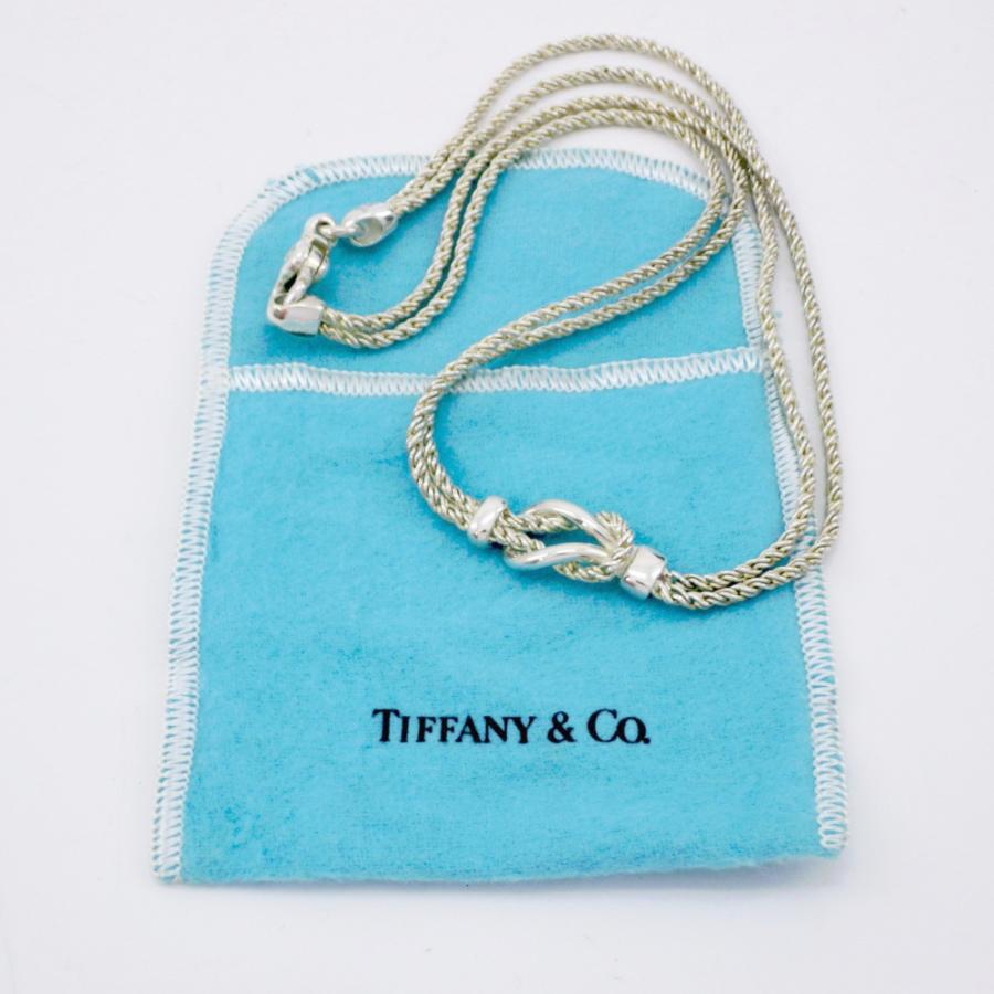 TIFFANY&Co. ティファニー ダブルロープセンターノット SV925 TIFFANY&Co. ティファニー ダブルロープセンターノット SV925