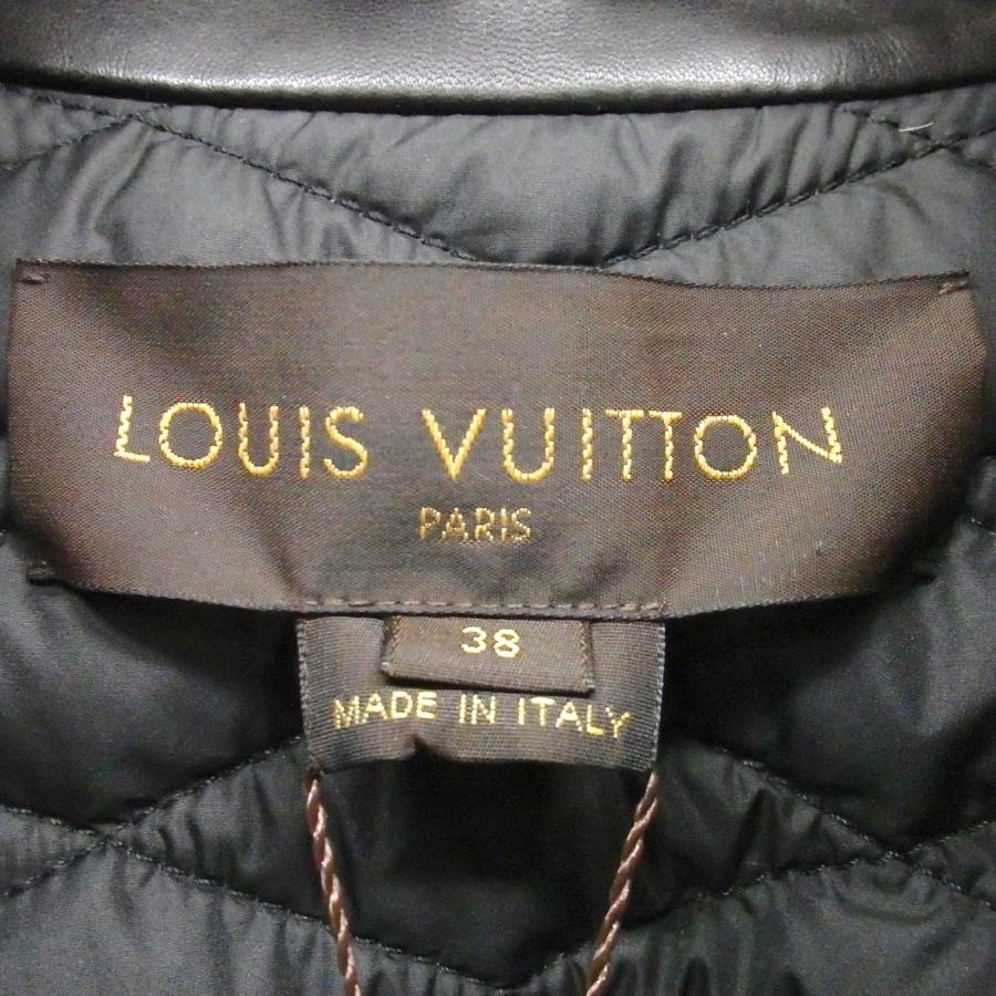LOUIS VUITTON ルイ・ヴィトン キルティング レザージャケット  